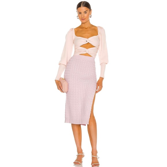 LPA REVOLVE PINK LONG SLEEVE KNIT TOP - Picture 8 of 8